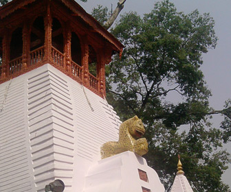 Front view of Vimandeshwar Temple 