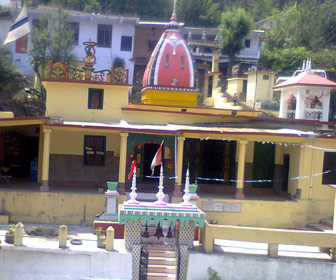 Front View of Temple